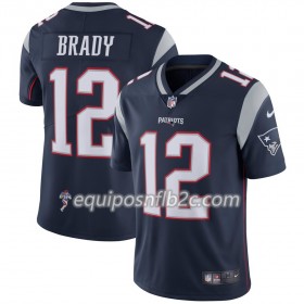 Camiseta Hombre NFL New England Patriots Tom Brady 12 Nike Navy